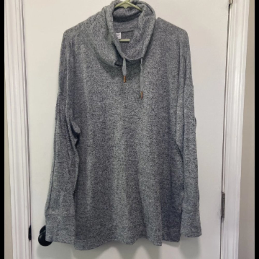 Old Navy Mens Active Cowl Neck Sweater Size XL Grey